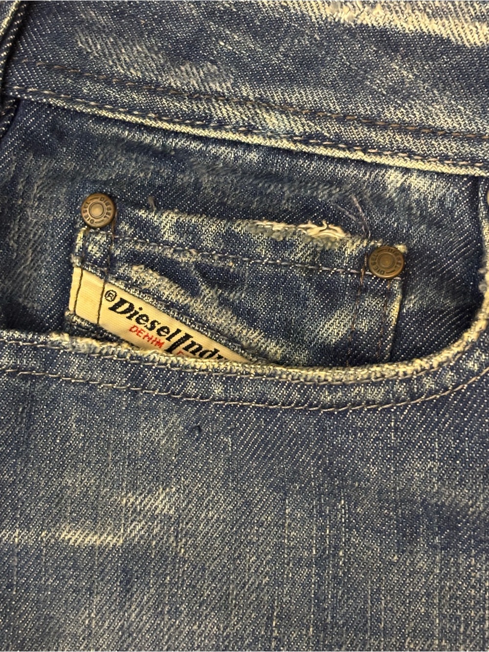 Diesel Zathan 772 Vintage Made in Italy Bootcut Men's Jeans 28x32 - Picture 9 of 14